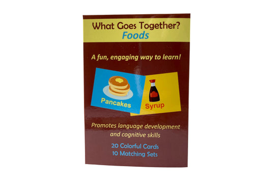 Box For Foods Matching Game, Front