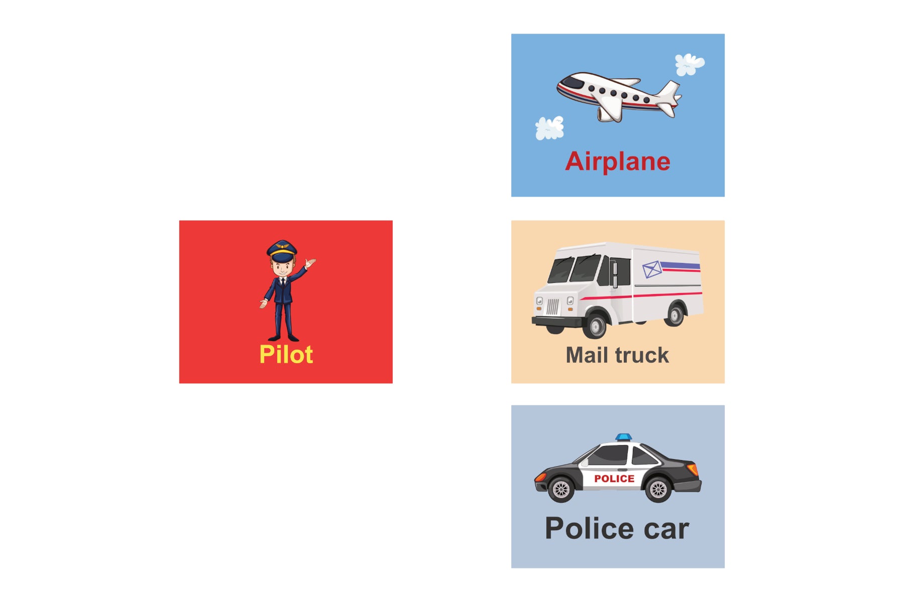 Multiple choice with cards