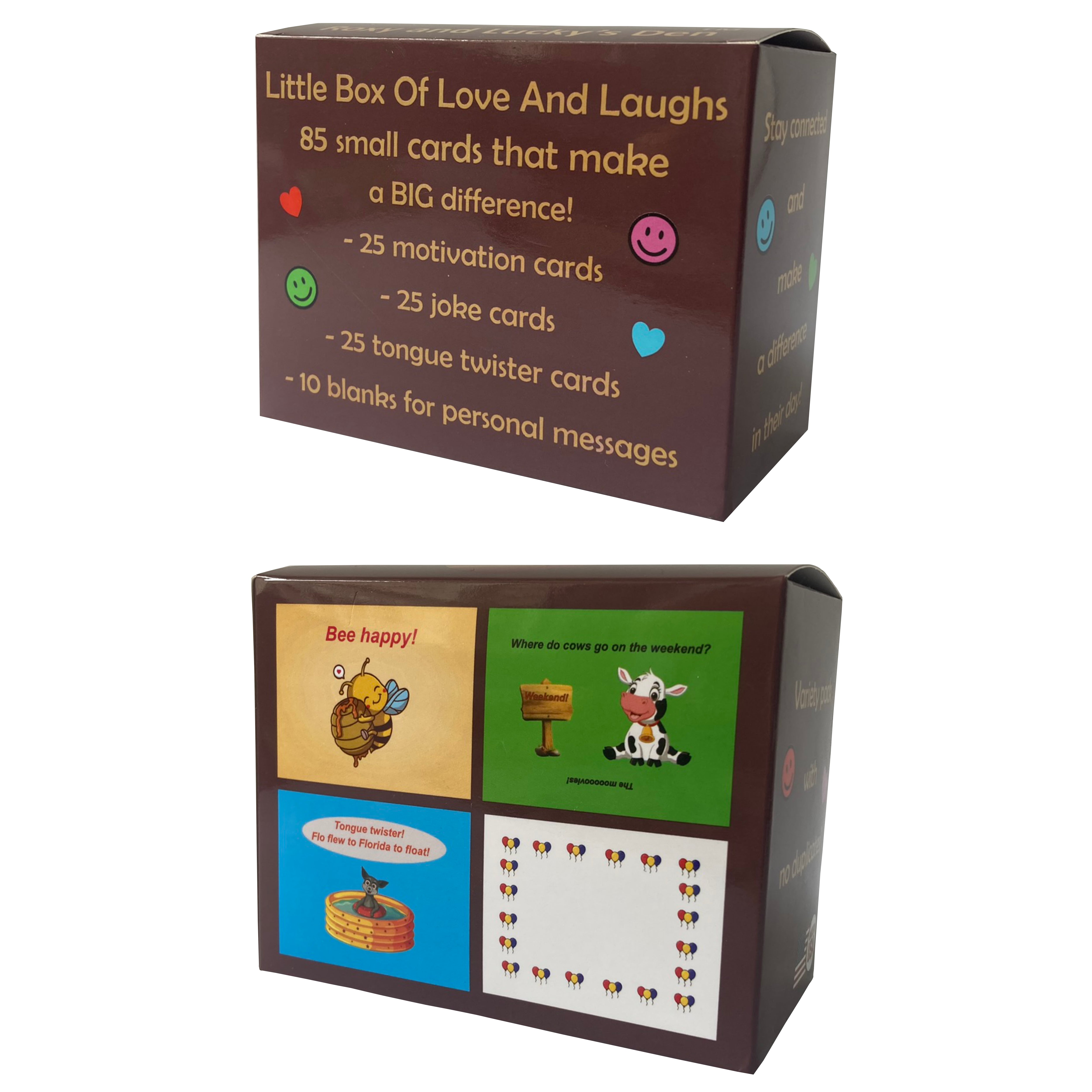 Front and Back of product box