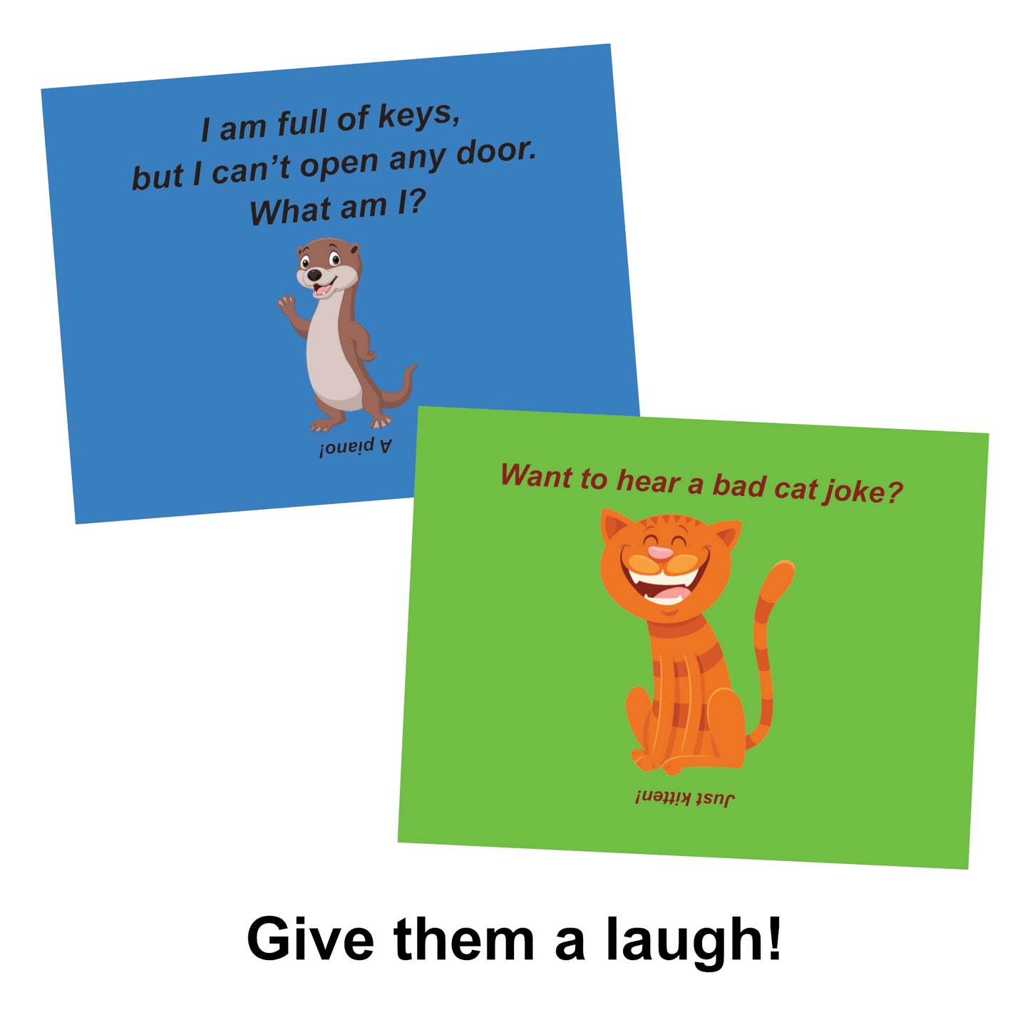Mini Pack Of 21 Motivation, Joke And Tongue Twister Lunch Box Notes For Kids